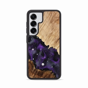 Screen Guard Scratch Resistant Galaxy S25 Wood Phone Case - Shannan (Cosmos, 778073)
