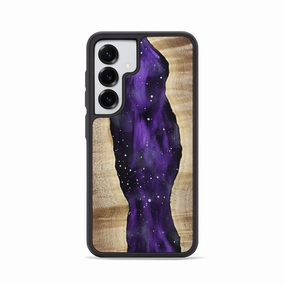 Galaxy S25 Wood Phone Case - Sienna (Cosmos, 777449) Screen Guard Crystal Clear