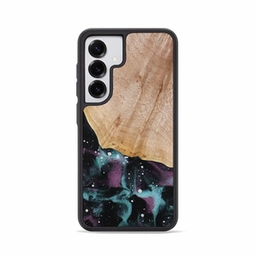 Galaxy S25 Wood Phone Case - Tamie (Cosmos, 778840) Anti Finger Streak
