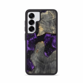Shock Absorption High Transparency Galaxy S25 Wood Phone Case - Tiera (Cosmos, 781982)