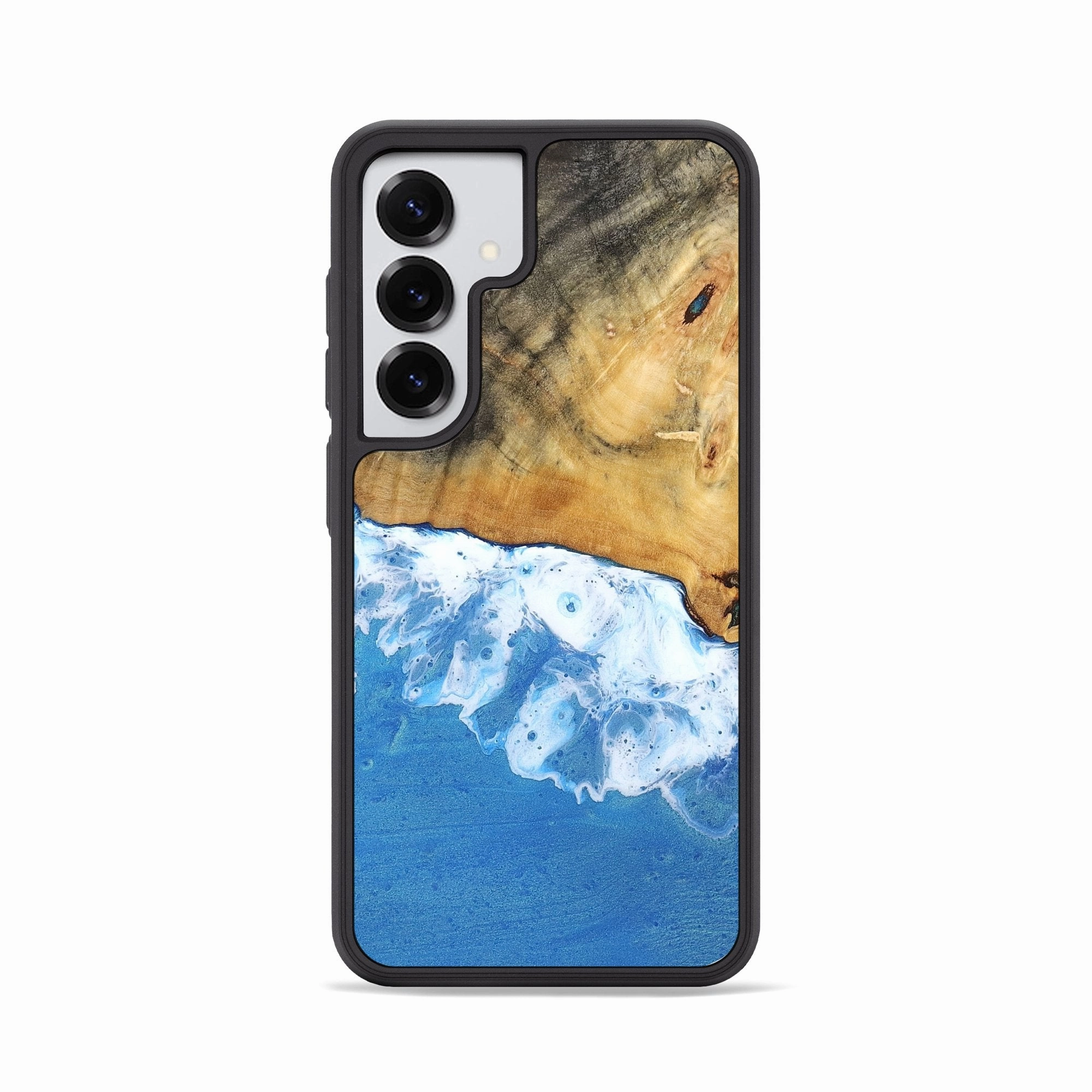 Privacy Screen Galaxy S25 Wood Phone Case - Tierra (Coastal, 776620)