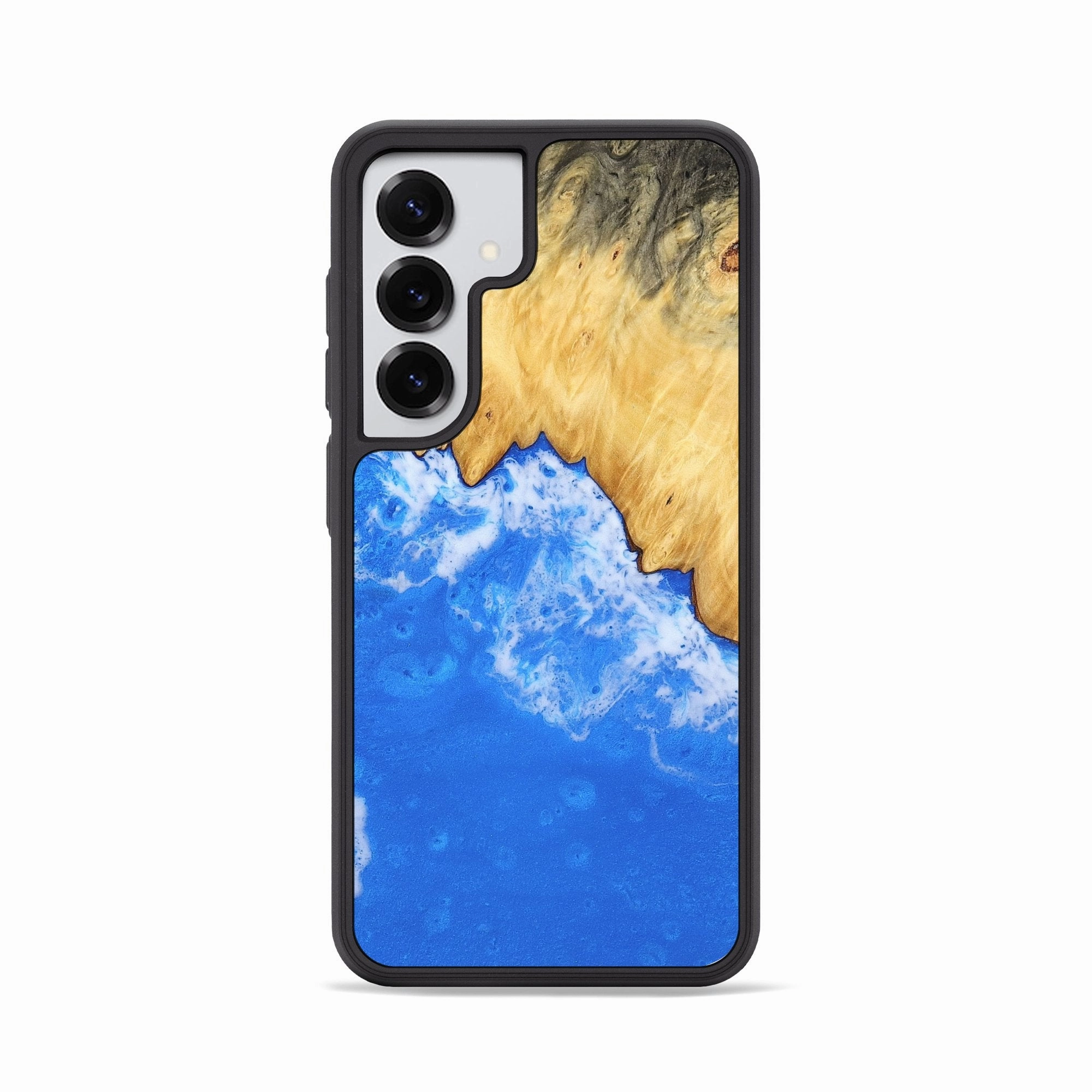 Impact Resistant Anti Spy Galaxy S25 Wood Phone Case - Tyrese (Coastal, 780779)