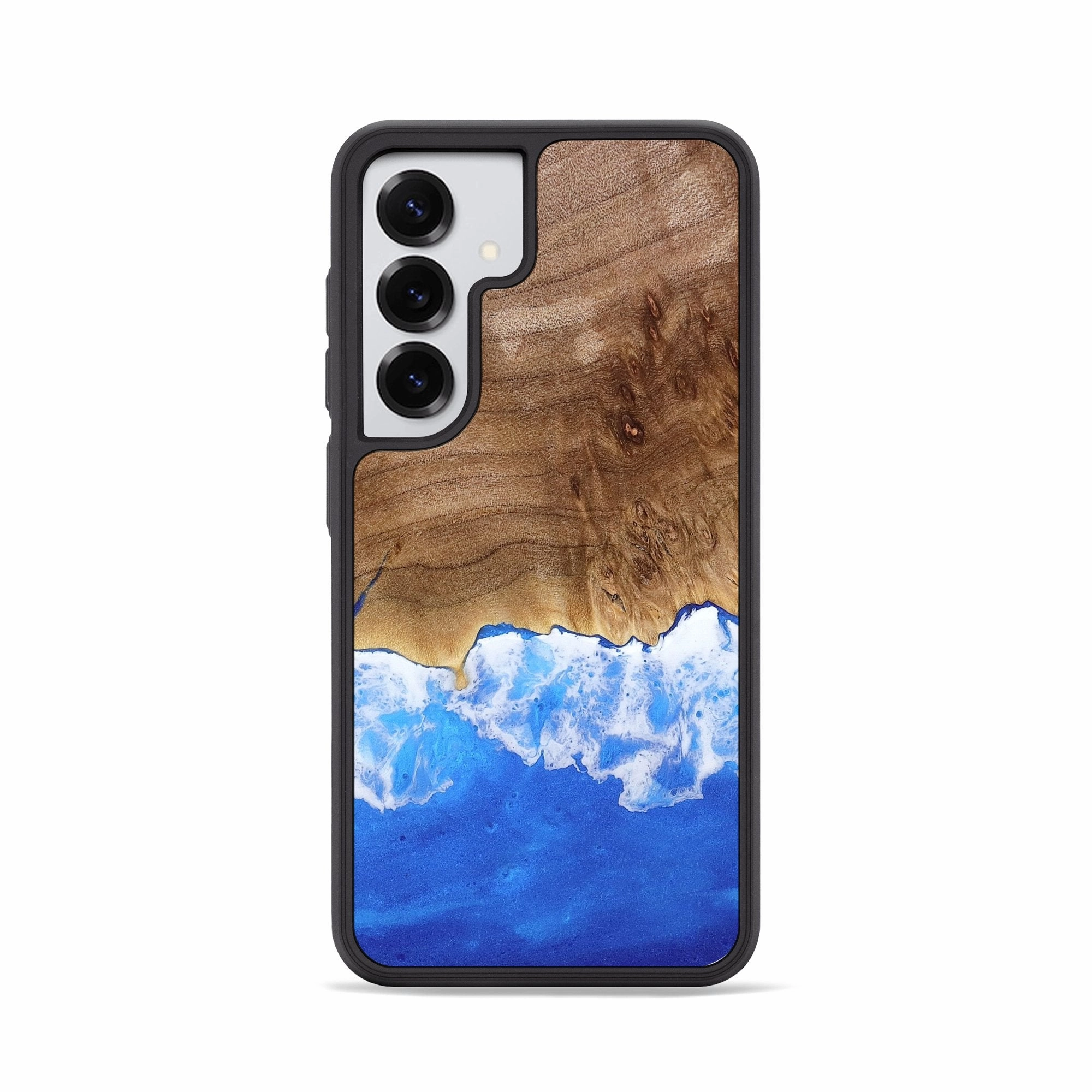 Anti Finger Stain Galaxy S25 Wood Phone Case - Walton (Coastal, 773218)