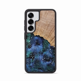 Anti Scratch Screen Case Friendly Galaxy S25 Wood Phone Case - Zayn (Cosmos, 775843)