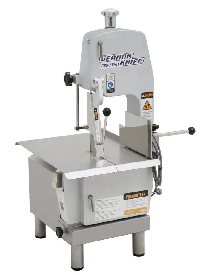 German Knife - GBS-230A, Commercial Electric Meat Saw Vertical 92.9?? blade