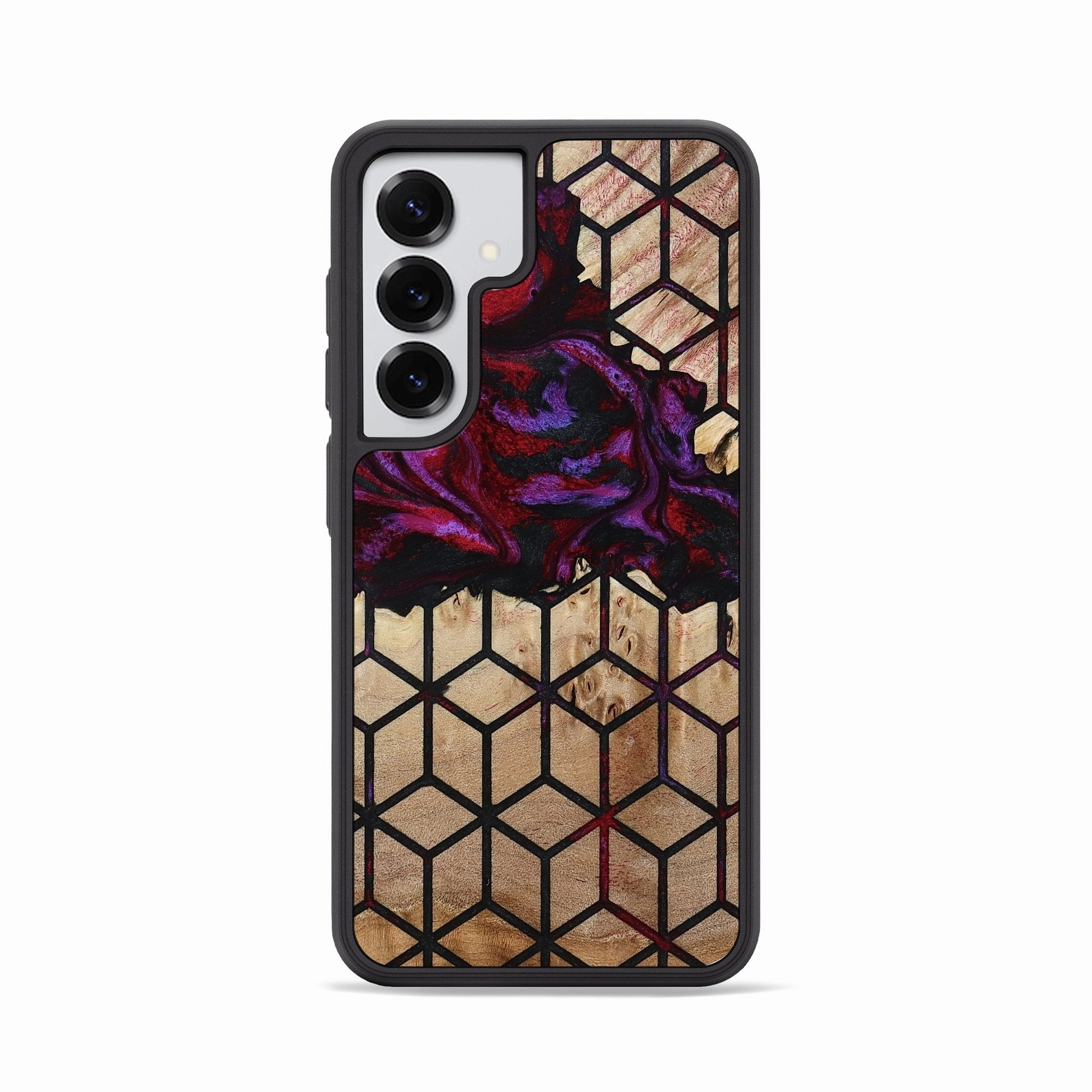 Galaxy S25 Wood Phone Case - Ayaan (Pattern, 780184) Anti Dust Film