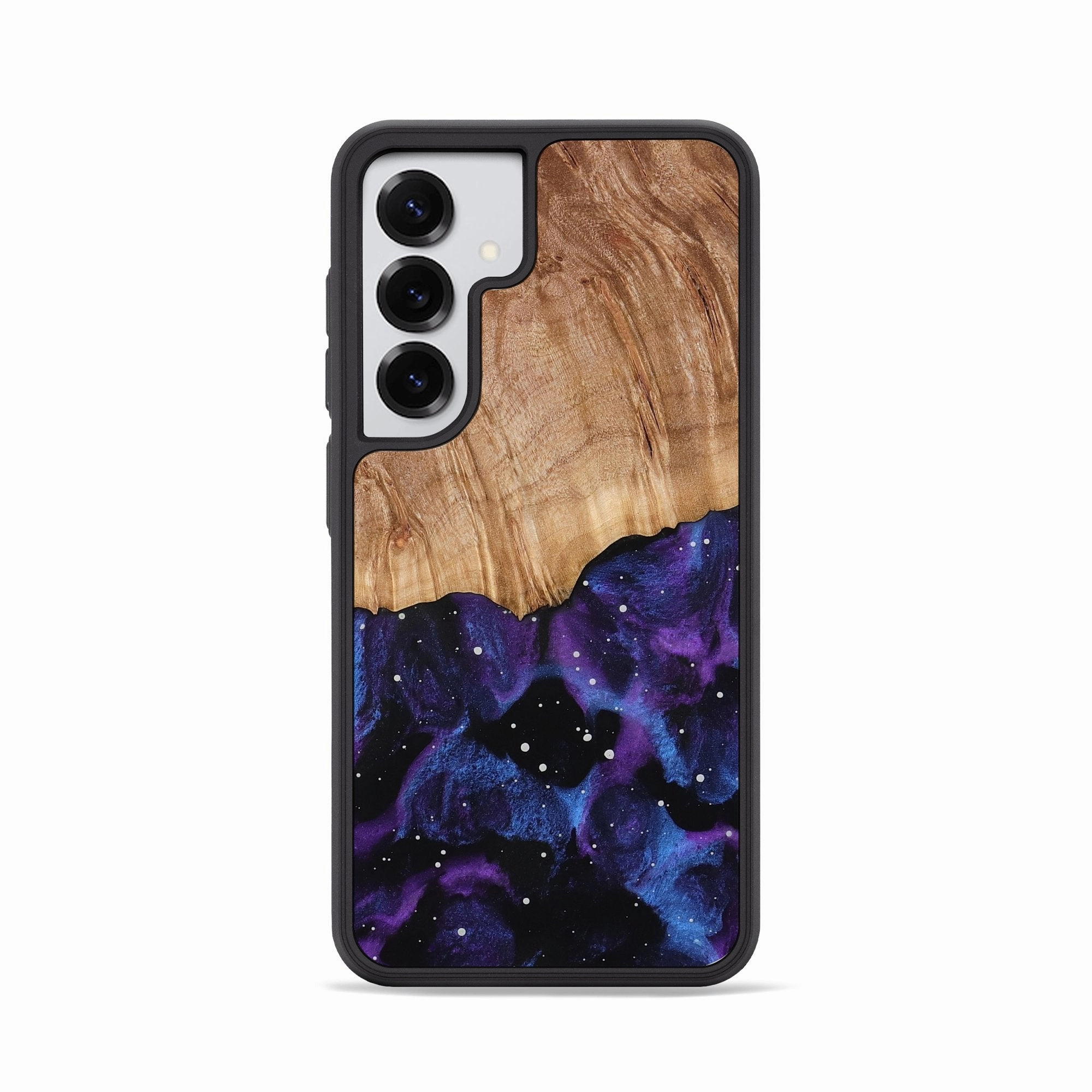 Anti Finger Grease Galaxy S25 Wood Phone Case - Eliseo (Cosmos, 778458)