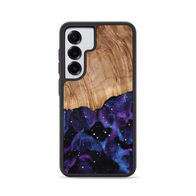 Anti Finger Grease Galaxy S25 Wood Phone Case - Eliseo (Cosmos, 778458)