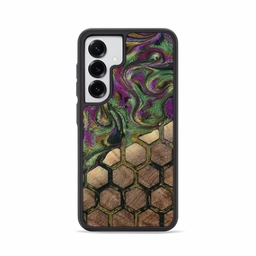 Smooth Touch Anti Finger Smudge Film Galaxy S25 Wood Phone Case - Normand (Pattern, 775377)