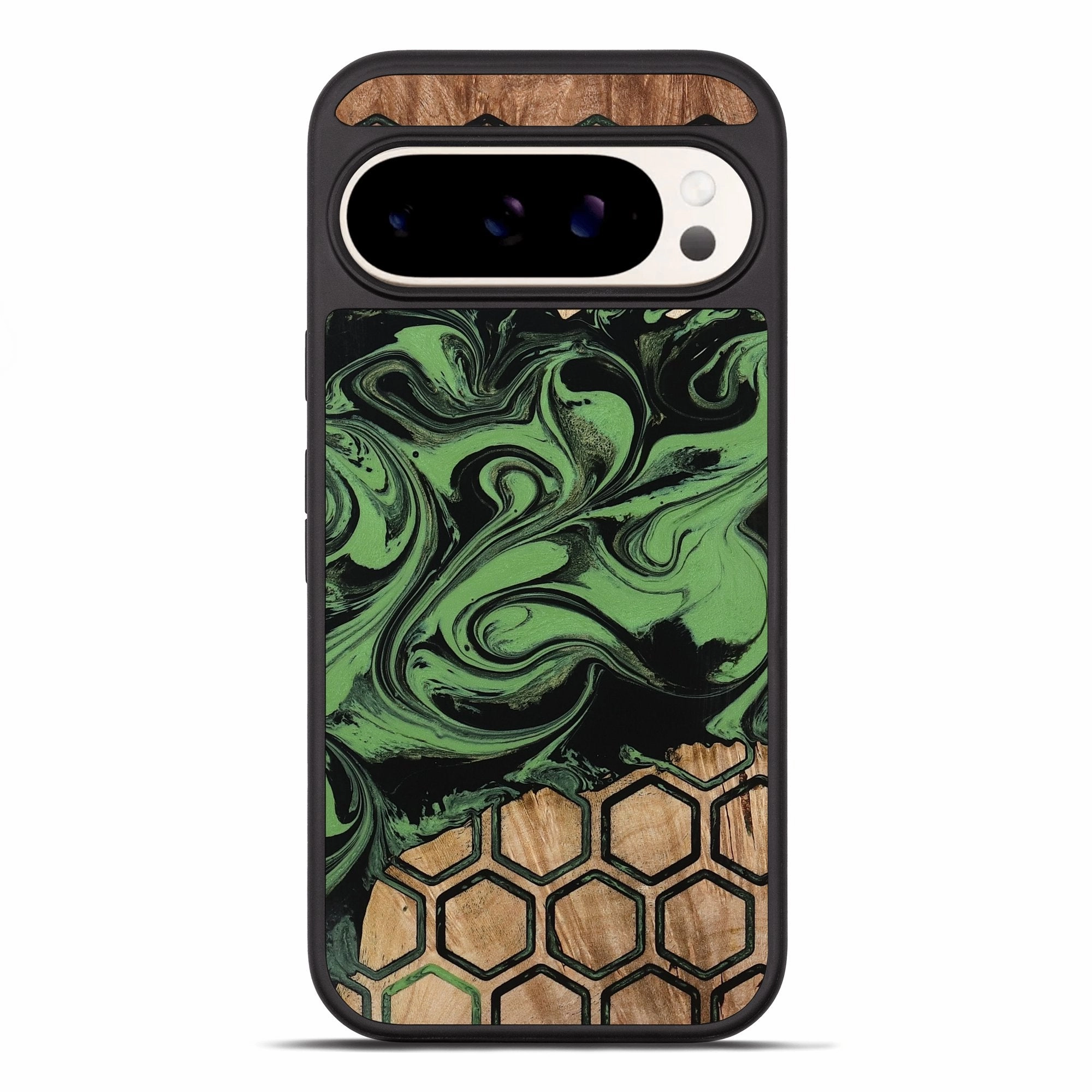 Pixel 10 Pro Xl Wood Phone Case - Amoura (Pattern, 773626) Anti Oil Film