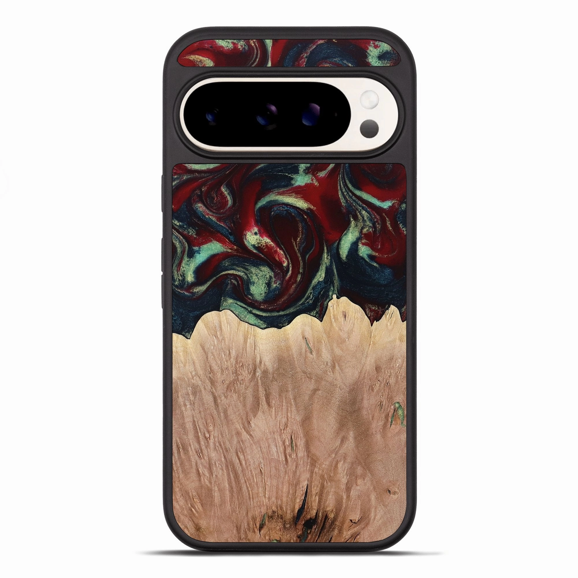 Easy Apply Pixel 10 Pro Xl Wood Phone Case - Lyle (Red, 762501)