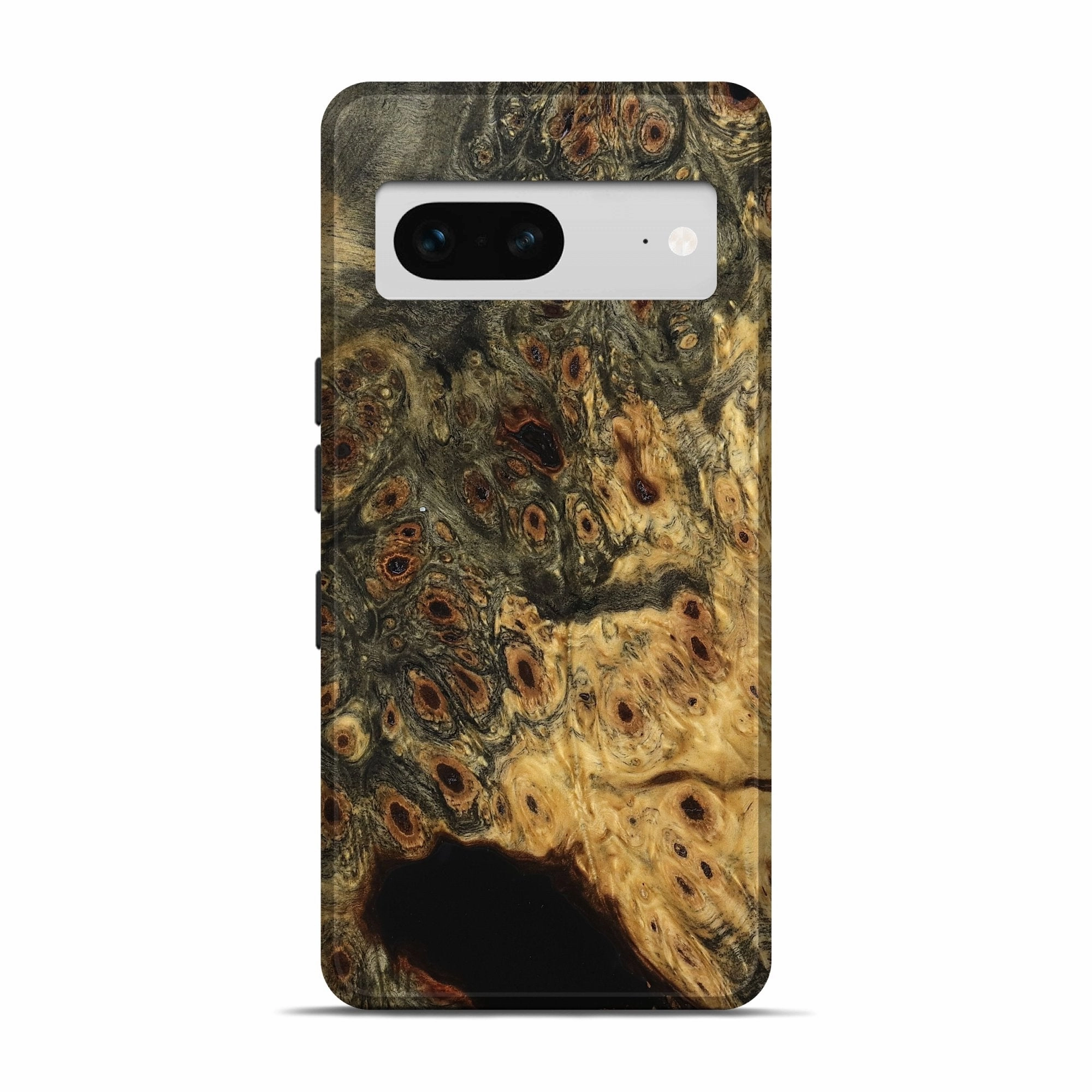 Pixel 7 Wood Live Edge Phone Case - Leanne (Wood Burl, 777322) Anti Fingerprint Coating Anti Scratch Coating