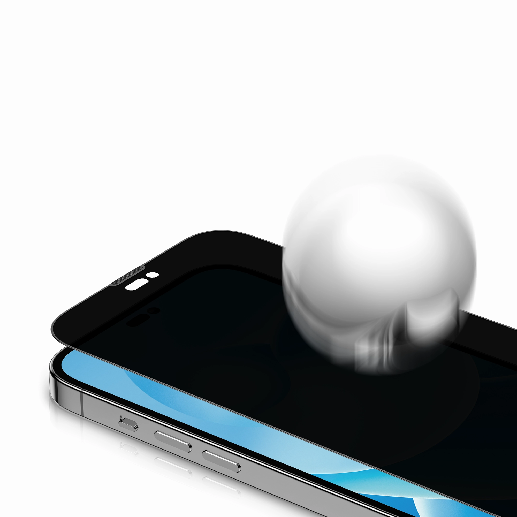 Crystal Clear Screen Bubble Free Installation Titan 28Privacy Tempered Glass Screen Protector | Iphone 14 Series