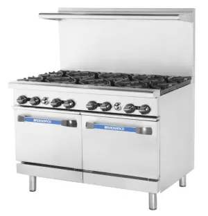 Gk & Radiance - TAR-8 , 48" Wide, 8 Open Burners, 2 Standard Ovens
