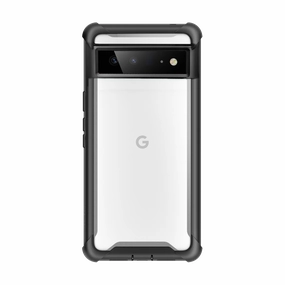 Oleophobic Coating Bubble Free Installation Google Pixel 6 Ares Case-Black