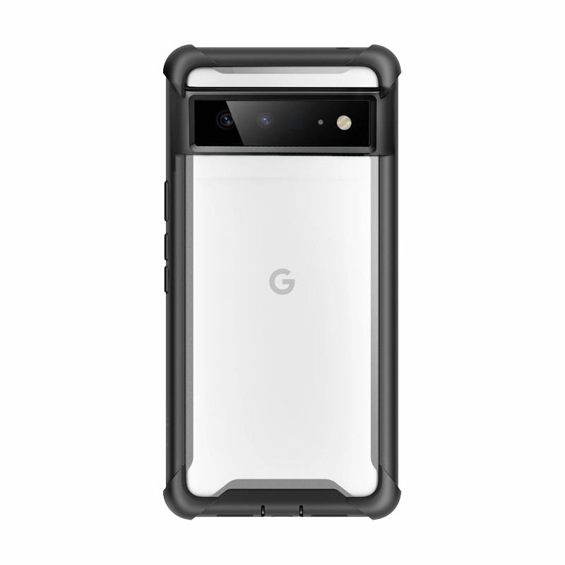 Oleophobic Coating Bubble Free Installation Google Pixel 6 Ares Case-Black