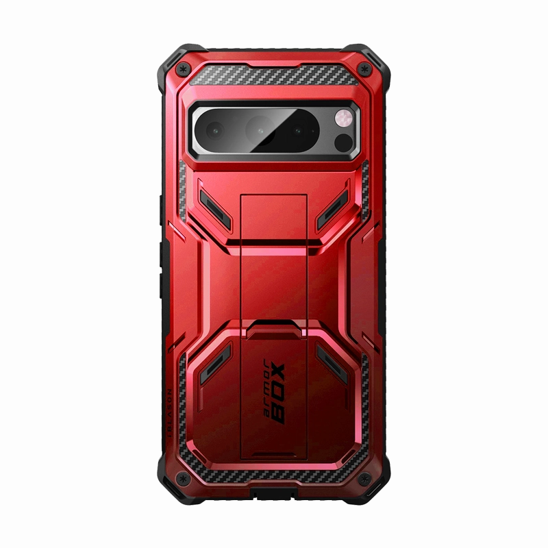 HD Screen Protector Google Pixel 8 Pro Armorbox Case - Metallic Red