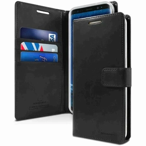 Anti Finger Oil Coating Dustproof Cover Goospery Case For Iphone 12 Mini Bluemoon Diary Case