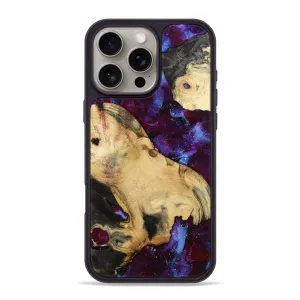 Fingerprint Shield Tempered Screen Protector Iphone 16 Pro Max Wood Phone Case - Titus (Cosmos, 781981)