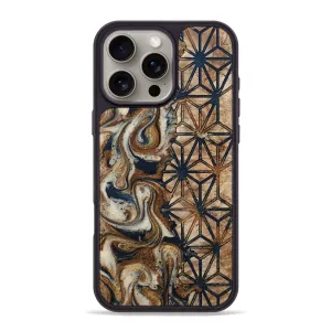 Ultra Slim Protector Anti Glare Film Iphone 16 Pro Max Wood Phone Case - Billye (Pattern, 781050)