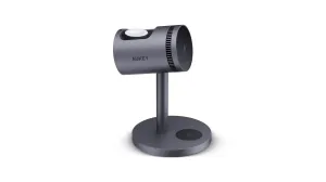 Smart Charging Aukey Lc-Mc311A Magfusion 3-In-1 Qi2 15W Magnetic Wireless Charger Mfi Certified With Active Cooling System