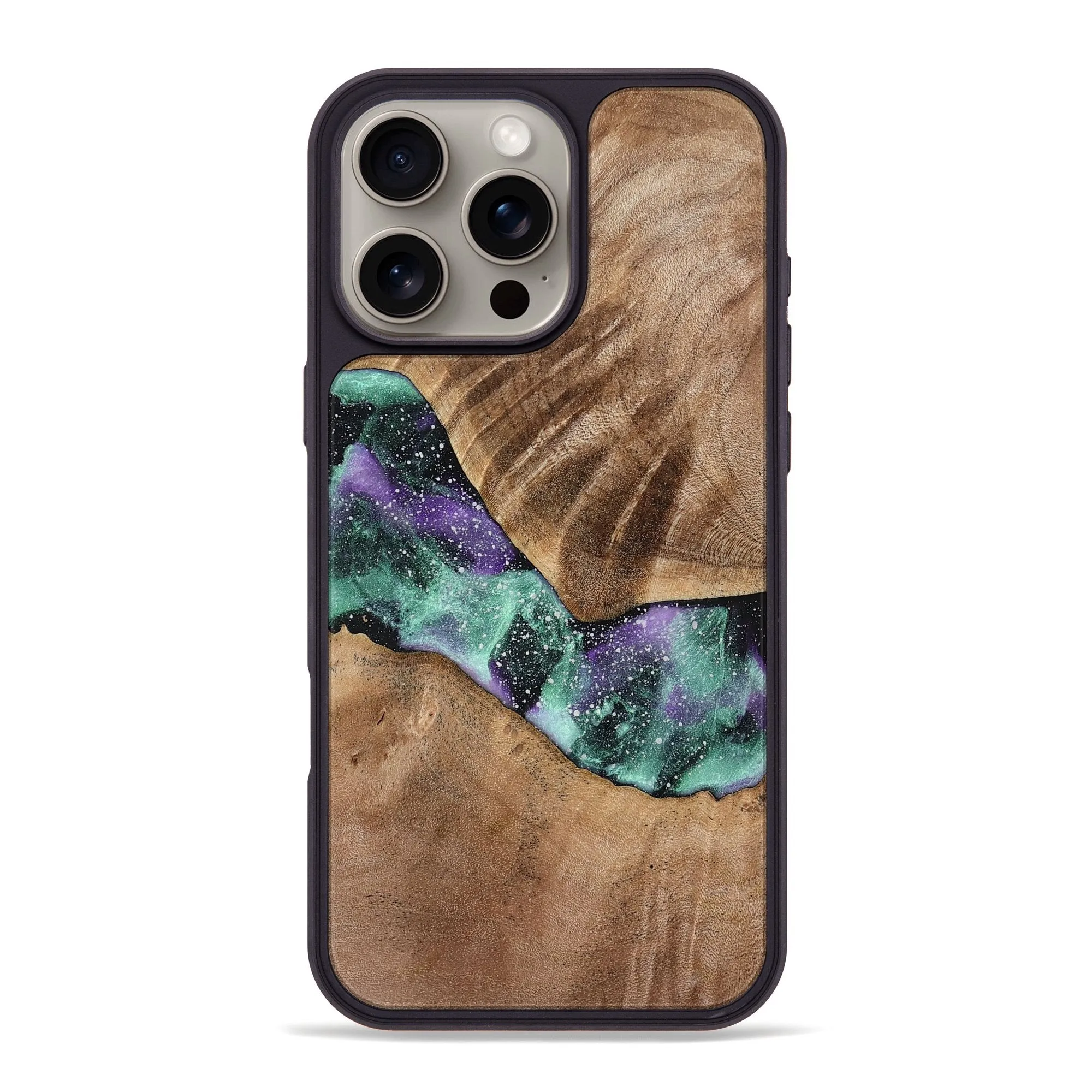Bubble Resistant Film Anti Reflection Iphone 16 Pro Max Wood Phone Case - Mccoy (Cosmos, 779393)