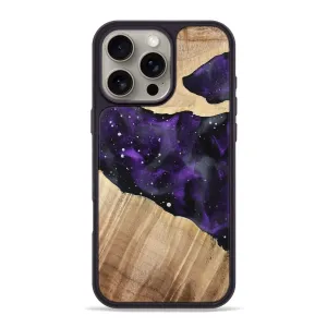 Fingerprint Resistant Coating Shock Absorption Iphone 16 Pro Max Wood Phone Case - Jericho (Cosmos, 777455)