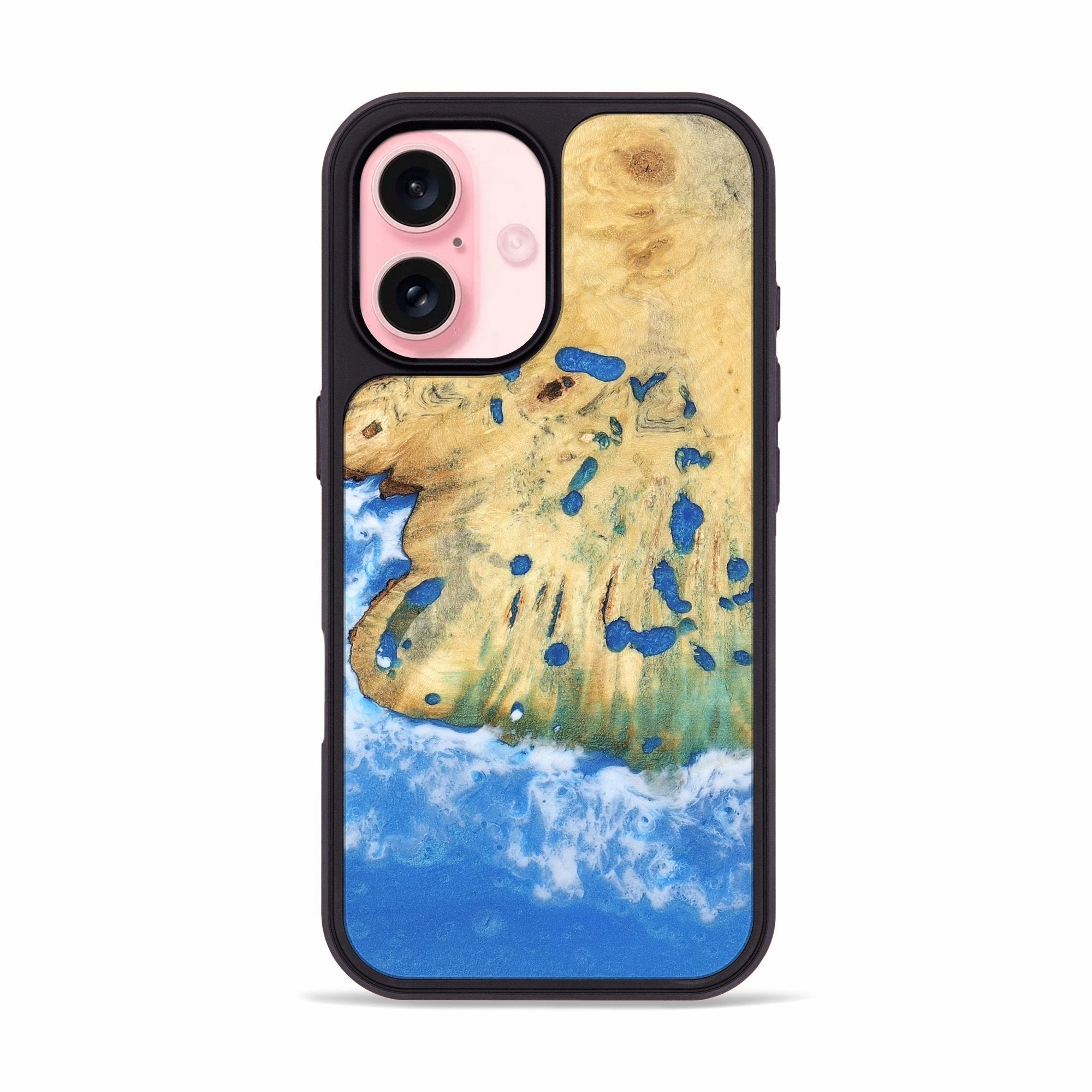 Iphone 16 Wood Phone Case - Jaclyn (Coastal, 781824) Anti Fog Shatterproof Glass
