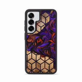 Galaxy S25 Wood Phone Case - Tilda (Pattern, 774624) Rounded Edges