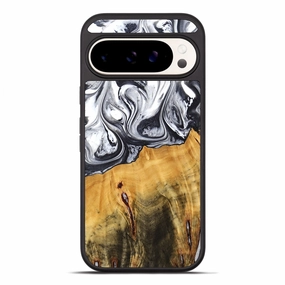Anti Finger Stain Anti Finger Grease Film Pixel 10 Pro Xl Wood Phone Case - Dirk (Black & White, 778559)