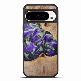 Shock Guard Pixel 10 Pro Xl Wood Phone Case - Alpha (Purple, 781677)