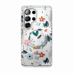 Galaxy S25 Ultra Cosmo Cute Case -Paint Fingerprint Shield