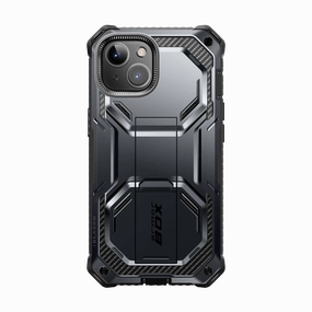Anti Finger Oil Coating Iphone 13 Armorbox Case - Black