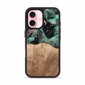 Iphone 16 Wood Phone Case - Rhonda (Cosmos, 772742) Smooth Touch Film