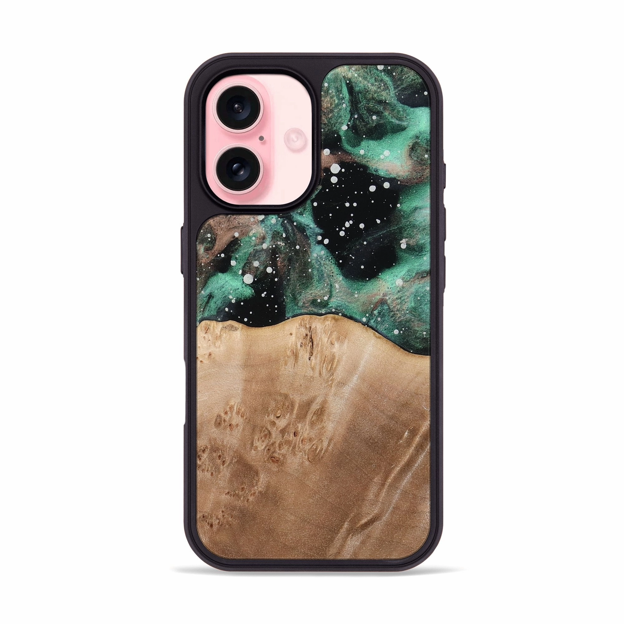 Iphone 16 Wood Phone Case - Rhonda (Cosmos, 772742) Smooth Touch Film