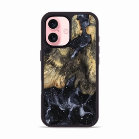 Iphone 16 Wood Phone Case - Madisyn (Cosmos, 781910) Bubble Free Installation