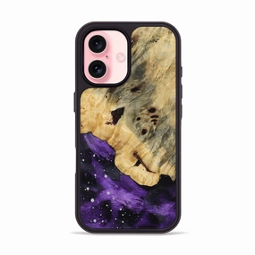 Water Resistant Iphone 16 Wood Phone Case - Mariann (Cosmos, 771829)