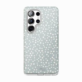 Galaxy S25 Ultra Cosmo Cute Case -Stars Protective Layer Anti Fingerprint Shield
