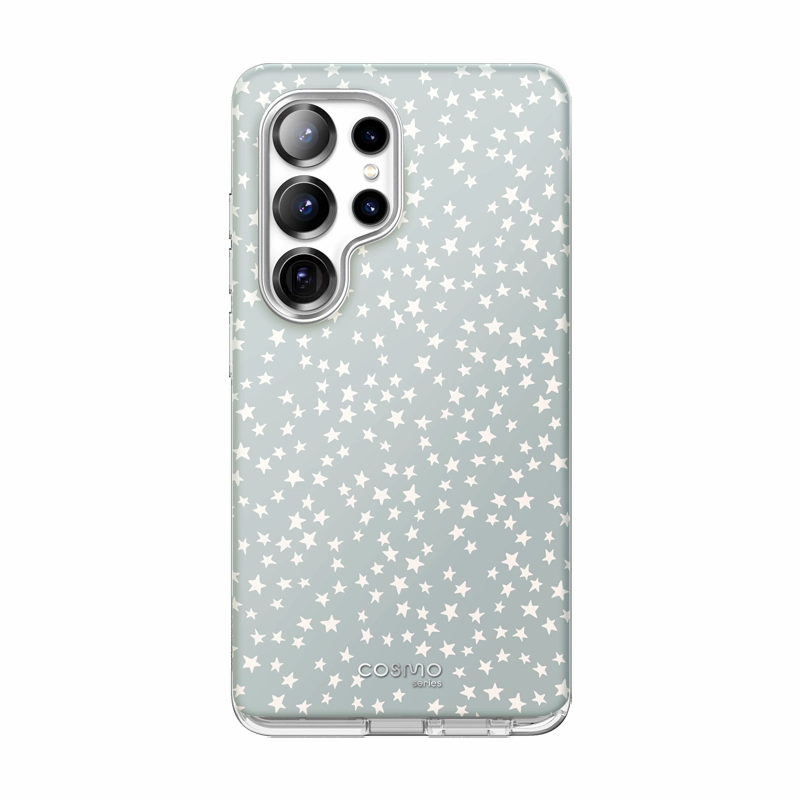 Galaxy S25 Ultra Cosmo Cute Case -Stars Protective Layer Anti Fingerprint Shield