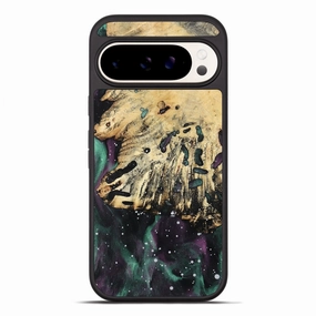 Pixel 10 Pro Xl Wood Phone Case - Aura (Cosmos, 781955) Edge Protection Anti Finger Streak