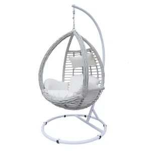 Hanging chair with cushion