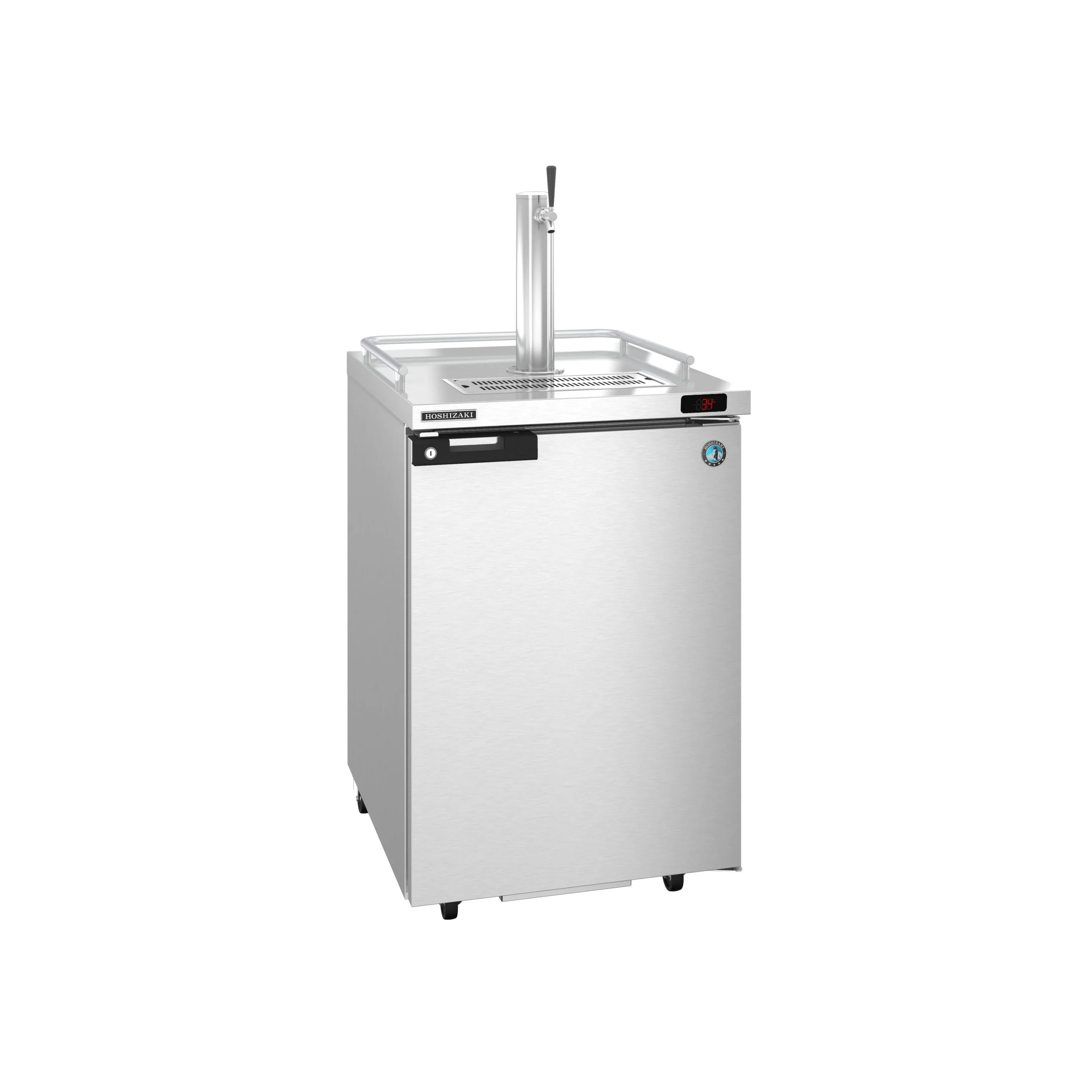 Hoshizaki - DD24-S, Commercial  Stainless Steel Single Tap Kegerator Beer Dispenser - (1) 1/2 Keg Capacity 7.46cu.ft.