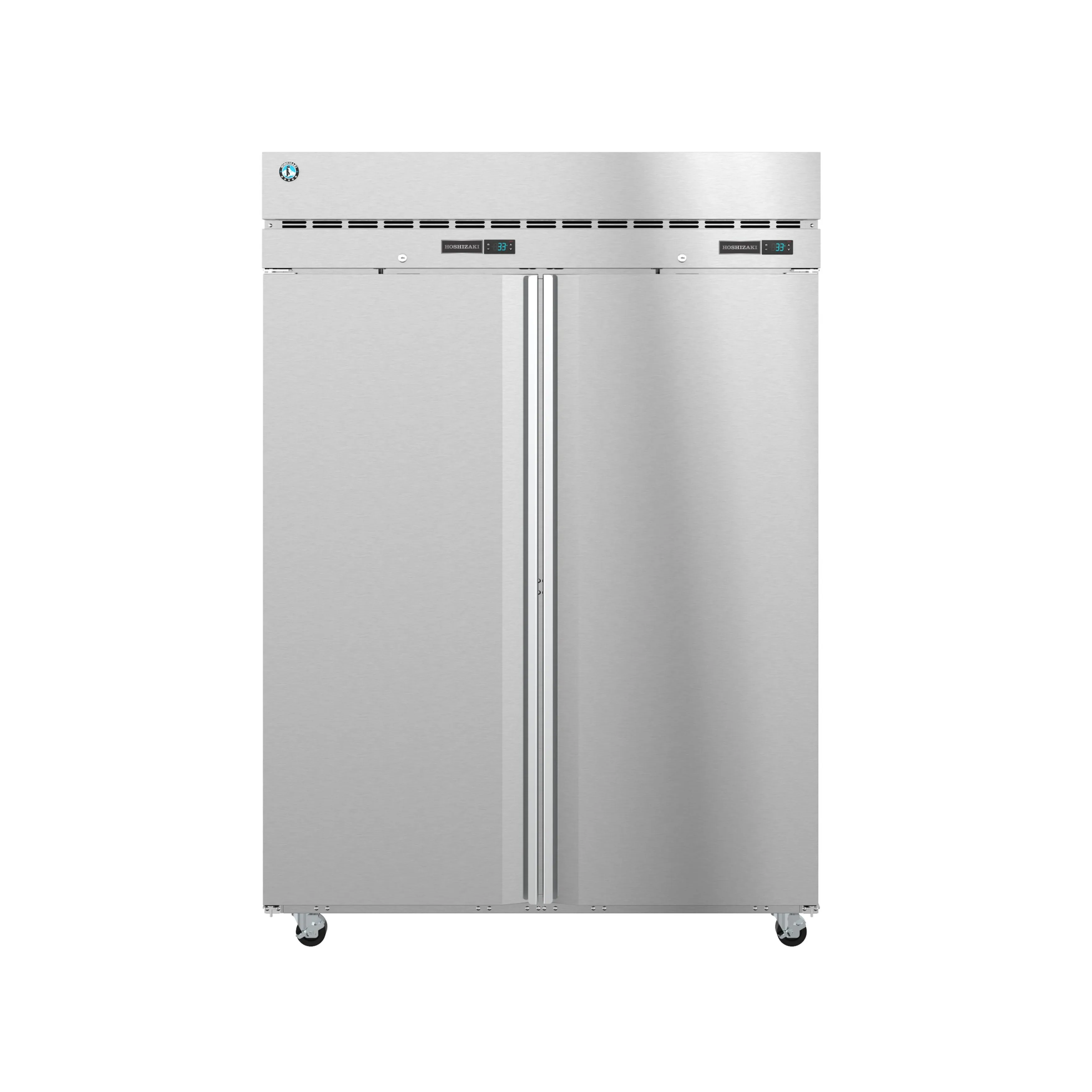 Hoshizaki - DT2A-FS, Commercial 55" Solid Door Dual Temperature Reach-In Refrigerator Two Section 23.1cu.ft.-23.1cu.ft.