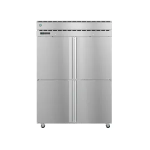 Hoshizaki - PT2A-HS-HS, Commercial 55" Half Solid Door Pass-Through Refrigerator Two Section 52.5cu.ft.