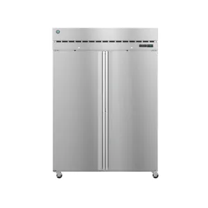 Hoshizaki - R2A-FS, Commercial 55" Solid Door Reach-In Refrigerator Two Section 50.37cu.ft.