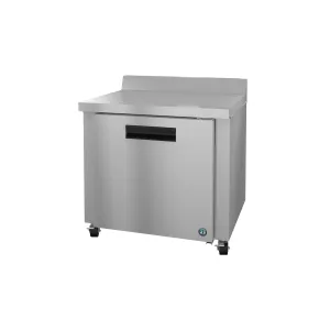 Hoshizaki - WR36B, Commercial 36" Steelheart Series One Door Worktop Refrigerator 8.64cu.ft.