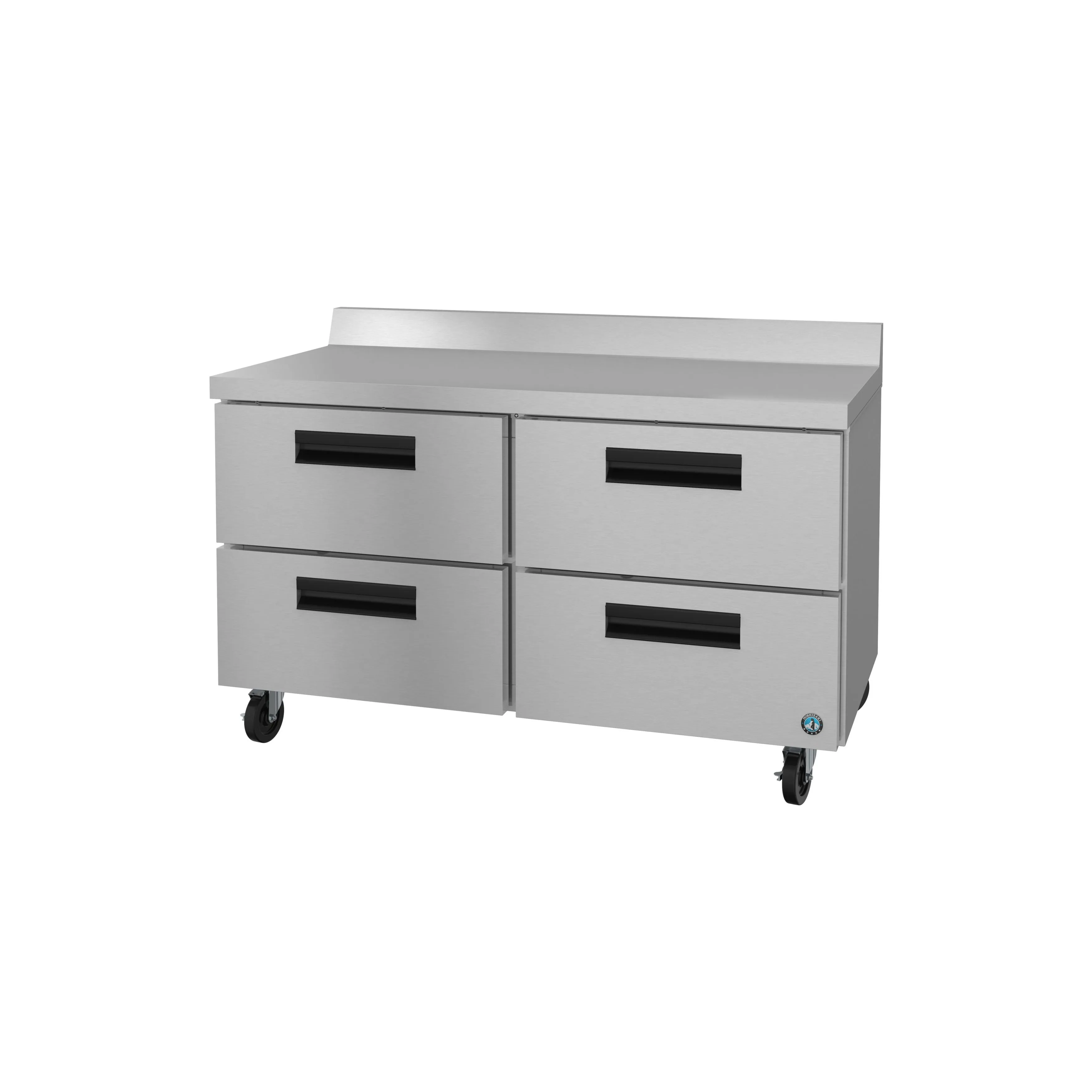 Hoshizaki - WR48B-D4, Commercial Two Section Worktop Refrigerator Stainless Drawers 12cu.ft.