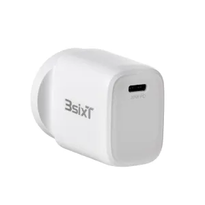 Secure Adapter 3Sixt Wall Charger Anz 20W Usb-C Pd