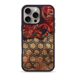 Iphone 16 Pro Max Wood Phone Case - Kellan (Pattern, 781693) Fingerprint Repellent