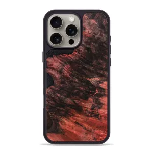 Iphone 16 Pro Max Wood Phone Case - Janell (Wood Burl, 781871) Smooth Surface